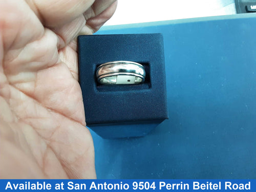 Ring - Wedding Band - Silver 7.7 grams Size 9