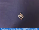 Symbol Pendant - Yellow Gold 10k (.417) 1.6 grams