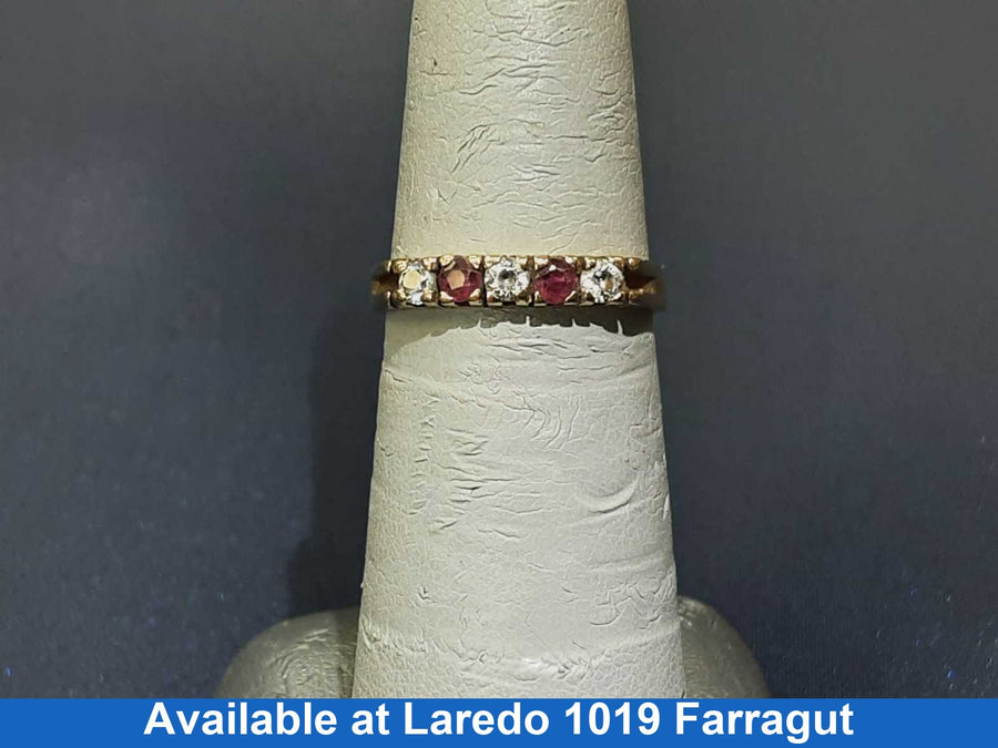 Women's Ring - Yellow Gold 10k (.417) 1.9 grams Size 6.5
