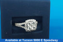 Women's Ring - White Gold 14k (.585) 4 grams Size 20