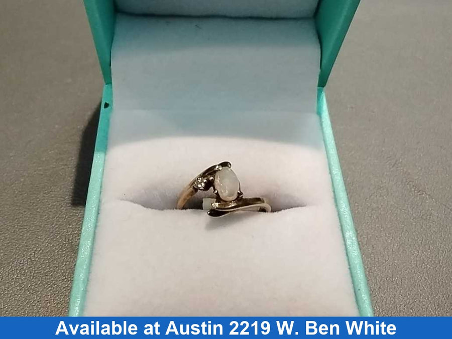 Women's Ring - Yellow Gold 10k (.417) 1.6 grams Size 20