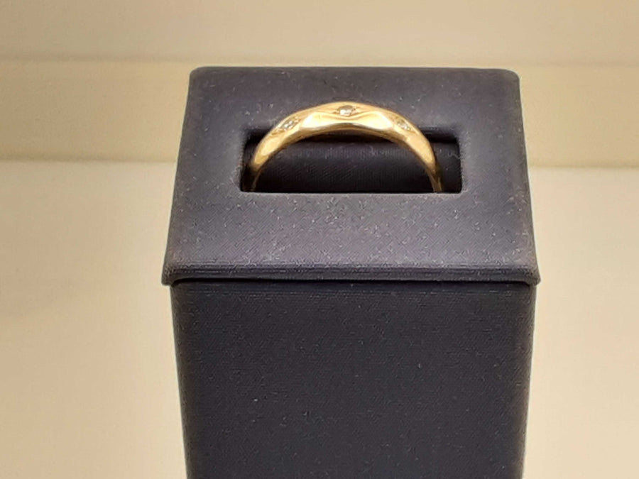 Ring - Wedding Band - Yellow Gold 14k (.585) 5.8 grams Size 11