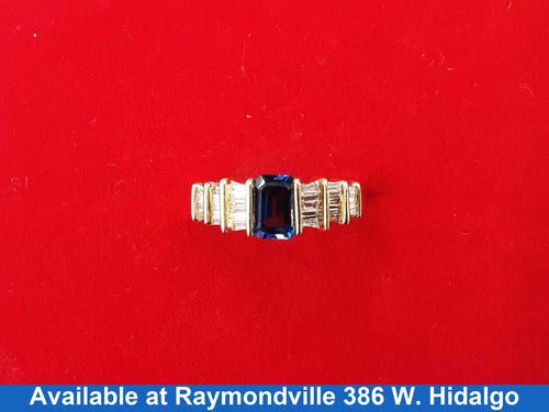 Women's Ring - Yellow Gold 14k (.585) 4.3 grams Size 9