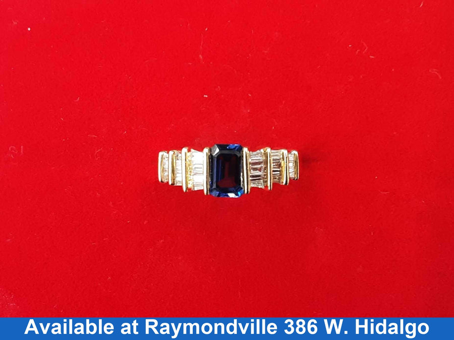 Women's Ring - Yellow Gold 14k (.585) 4.3 grams Size 9