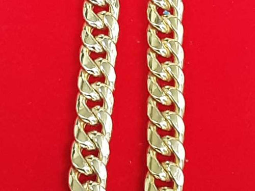 Cuban Link Chain - Yellow Gold 10k (.417) 15.4 grams 20 inch