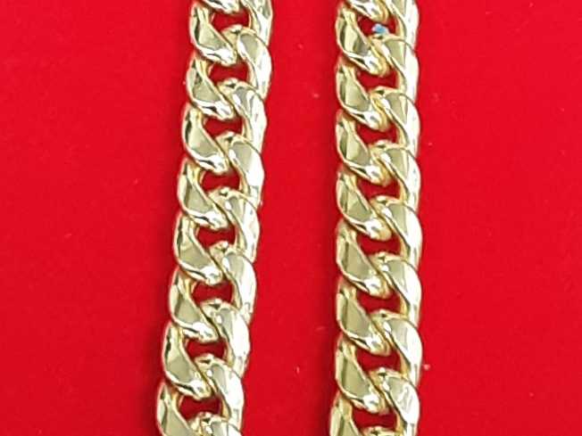 Cuban Link Chain - Yellow Gold 10k (.417) 15.4 grams 20 inch