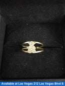 Women's Ring - Yellow Gold 10k (.417) 1.5 grams Size 20