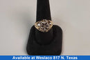 Men's Ring - Yellow Gold 10k (.417) 4.2 grams Size 9.5