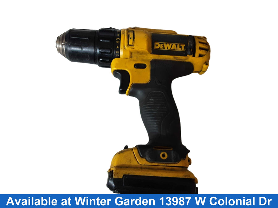 Dewalt Dcd710 Yellow Cordless Screw Gun