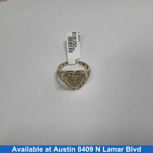 Women's Ring - Yellow Gold 14k (.585) 3.3 grams Size 9