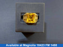 Men's Ring - Yellow Gold 10k (.417) 5.6 grams Size 8