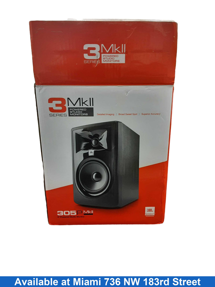 Jbl 305pmk2 Black Subwoofer Speaker