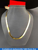 Herringbone Chain - Yellow Gold 14k (.585) 14 grams 16 inch