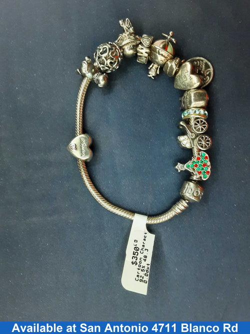 Bracelet - Silver 48.3 grams 8 inch