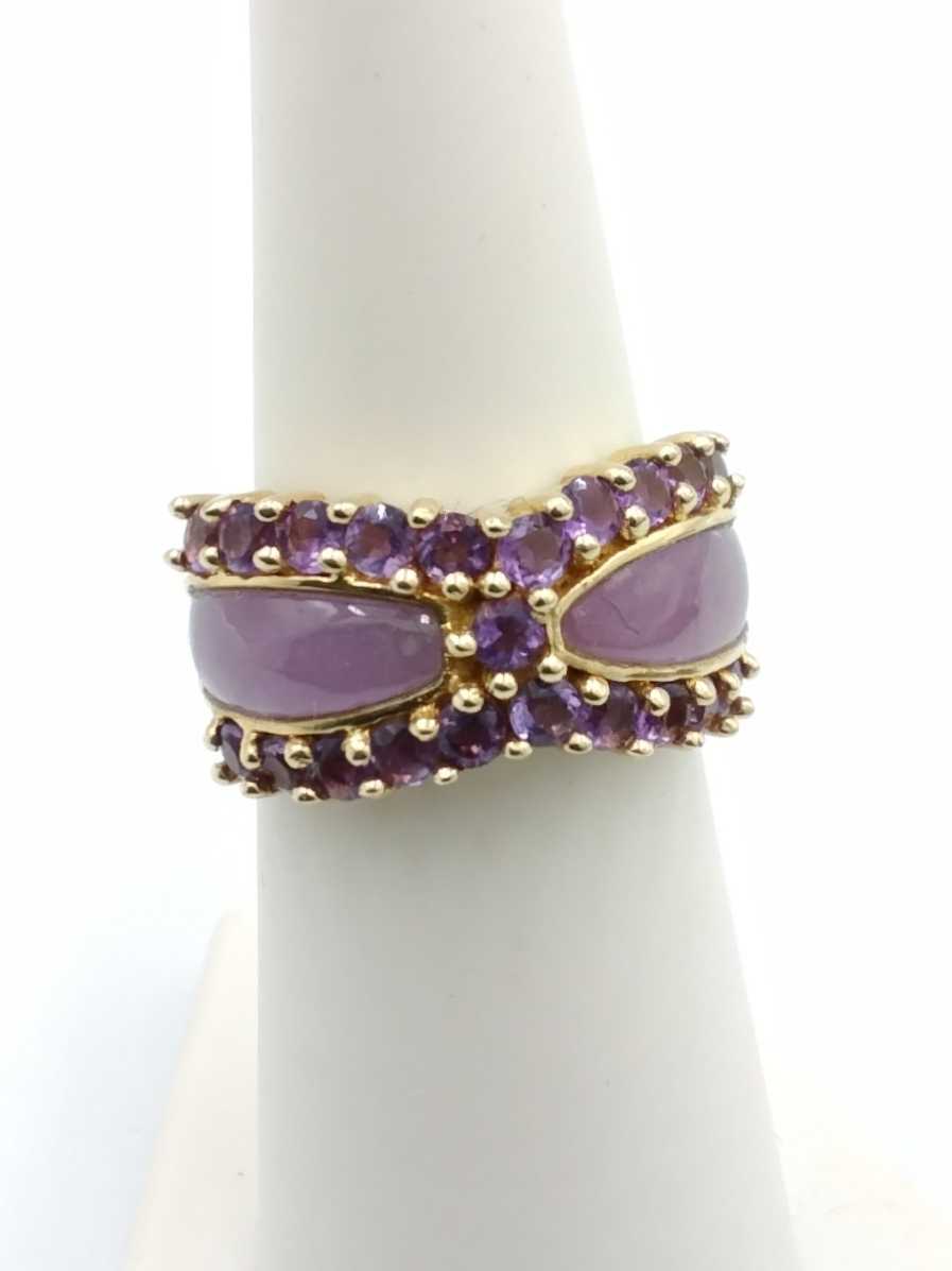 Women's Ring - Yellow Gold 14k (.585) 6 grams Size 20