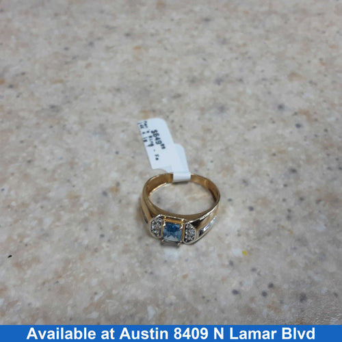 Men's Ring - Yellow Gold 14k (.585) 4.1 grams Size 9