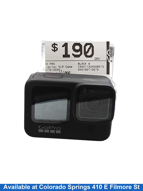 Go Pro Black 9 Black Digital SLR Camera