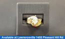 Ring - Engagement Set - Yellow Gold 14k (.585) 6.9 grams Size 7