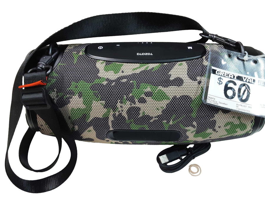 Tazata Boomblast Pro Camo Portable Speaker