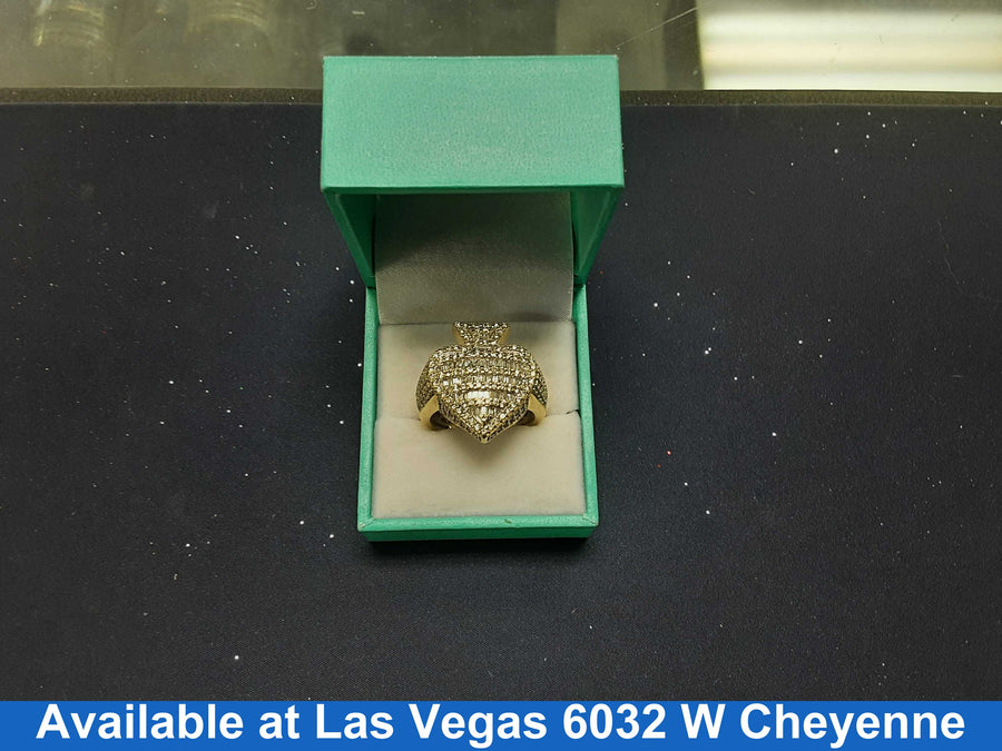 Men's Ring - Yellow Gold 14k (.585) 11.9 grams Size 20