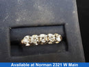 Women's Ring - Anniversary - Yellow Gold 14k (.585) 2.6 grams Size 7.5