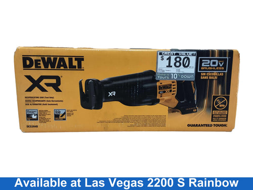 Dewalt Dcs384 Yellow Cordless Reciprocating Saw