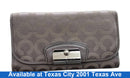 Coach Nmnv Brown Wallet