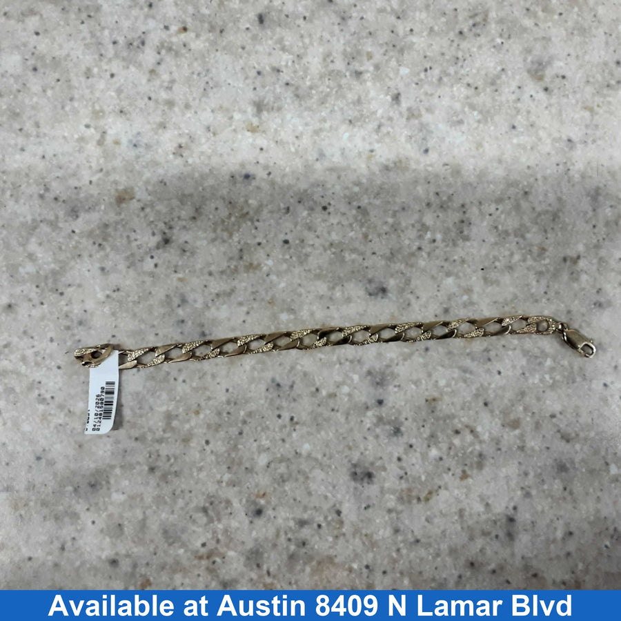 Bracelet - Yellow Gold 14k (.585) 9.9 grams 7 inch