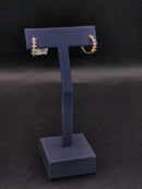 Hoop Earrings - Yellow Gold 10k (.417) 2.2 grams