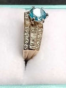 Women's Ring - Yellow Gold 14k (.585) 7.5 grams Size 20