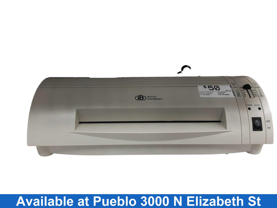 Royal Sovereign Laminator Beige / Tan Printer
