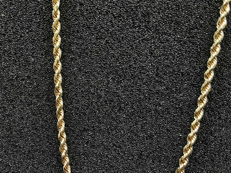Rope Chain - Yellow Gold 14k (.585) 8.6 grams 20 inch