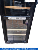 Aficionado Hvt18dfbb Black Compact Refrigerator