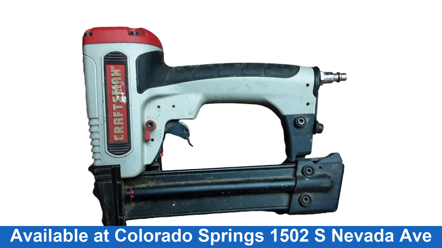 Craftsman 351181750 Gray Pneumatic Brad Nailer