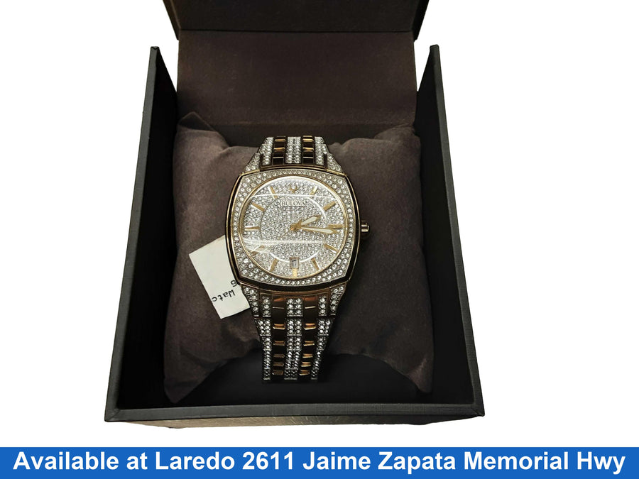 Bulova 98b323 Gold Regular Watch
