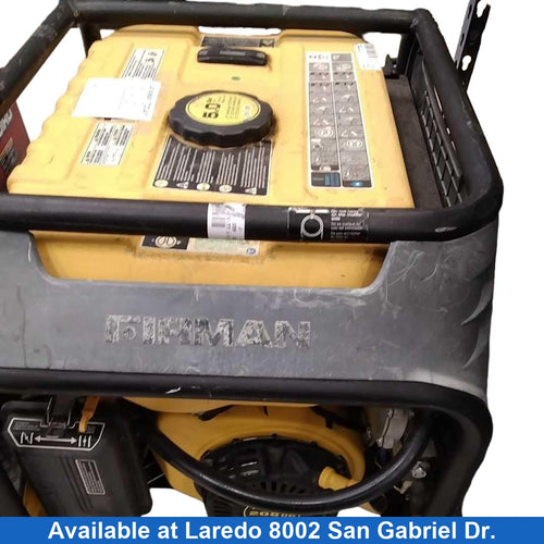 Fireman H03652 Rev 02 Yellow Generator