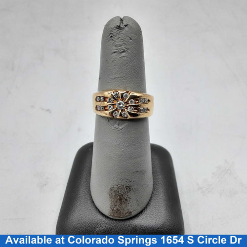 Men's Ring - Yellow Gold 10k (.417) 5 grams Size 6.5