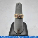 Men's Ring - Yellow Gold 10k (.417) 5 grams Size 6.5