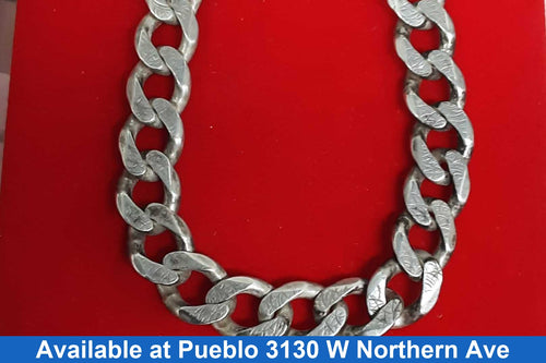 Cuban Link Chain - Silver 76.2 grams 24 inch