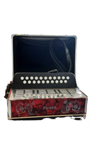 Firotti Red Button Accordion