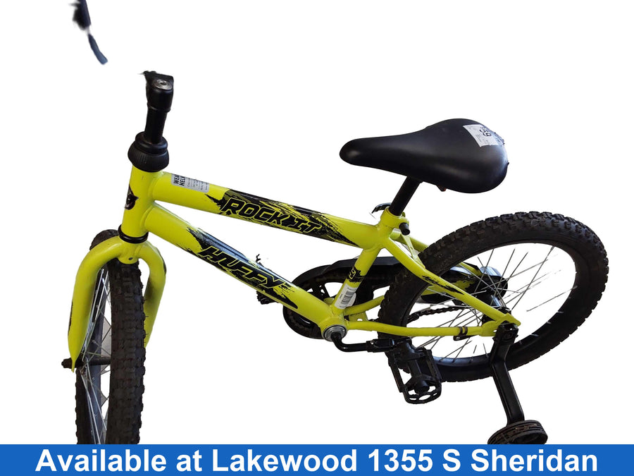 Rocket Huffy Rock It Bicycle Green Cruiser Bike