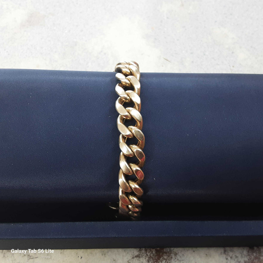 Bracelet - Yellow Gold 10k (.417) 27.6 grams 8 inch
