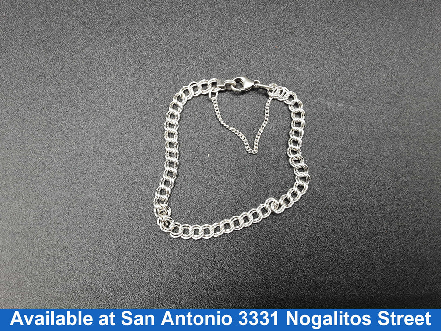 Bracelet - Silver 7.2 grams 9 inch