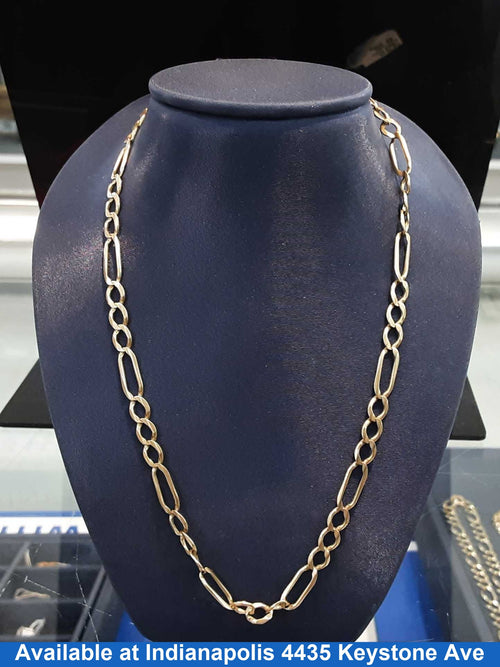 Figaro Chain - Yellow Gold 14k (.585) 16.4 grams 26 inch