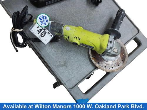Ryobi Ag454 Green Corded Grinder
