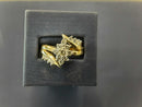 Women's Ring - Yellow Gold 14k (.585) 6.8 grams Size 9