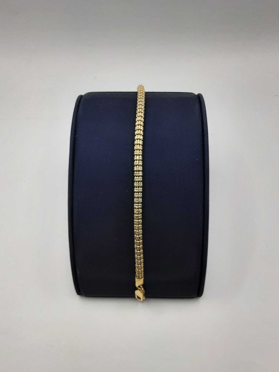 Bracelet - Yellow Gold 10k (.417) 10.9 grams 8 inch