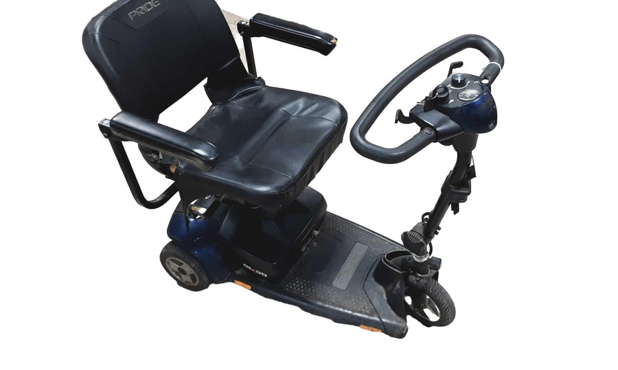 Pride Gogo Black Motorized Wheelchair / Mobility Scooter