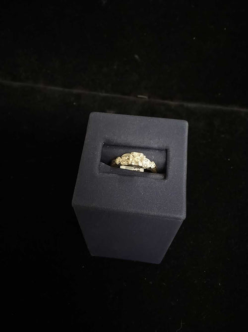 Ring - Engagement Set - Yellow Gold 14k (.585) 2.9 grams Size 7