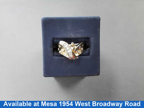 Women's Ring - Yellow Gold 14k (.585) 9.3 grams Size 11